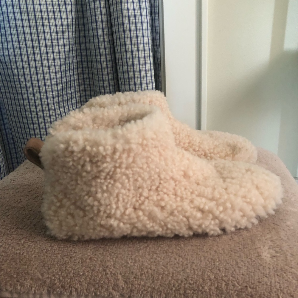 UGG fuzzy booties